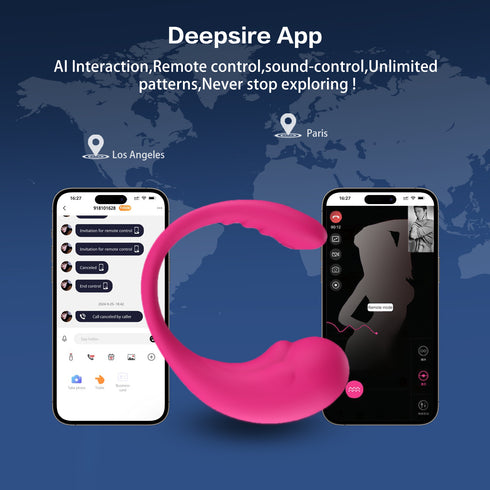 Lace - AI-Powered Smart App-Controlled Vibrator for Women | G-Spot Stimulator & Remote Couples Play